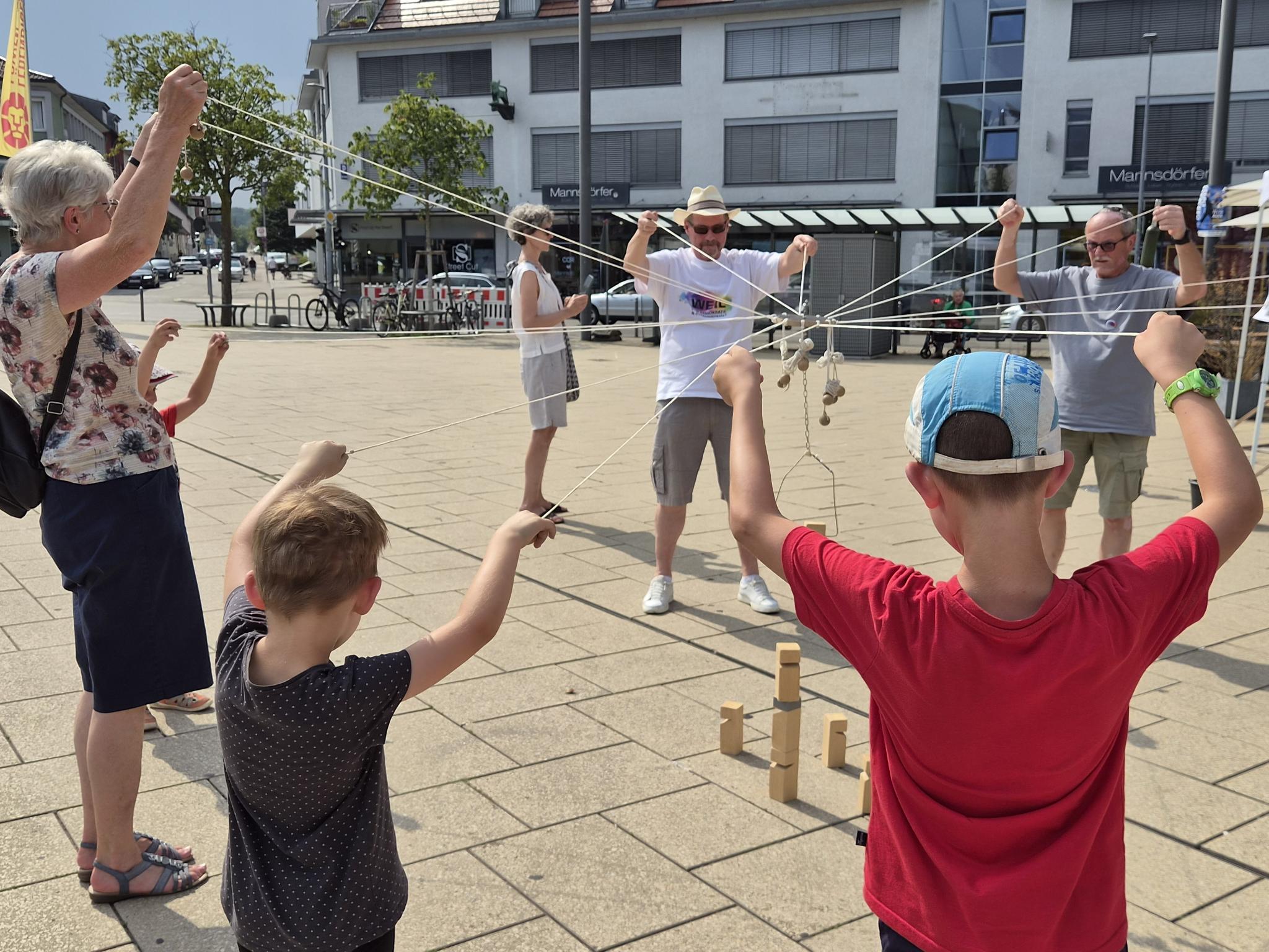 Spaß und Spiel auf dem Löwenmarkt